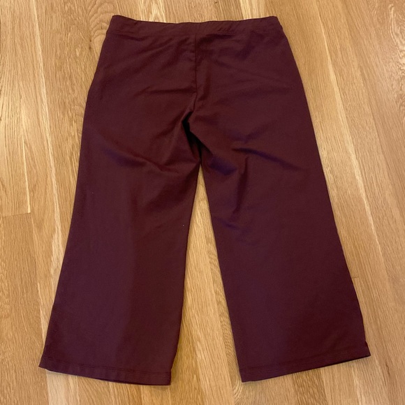 Patagonia Womens Cropped Yoga Pants Drawstring Waist /Pockets Purple /Size Small - Picture 6 of 10